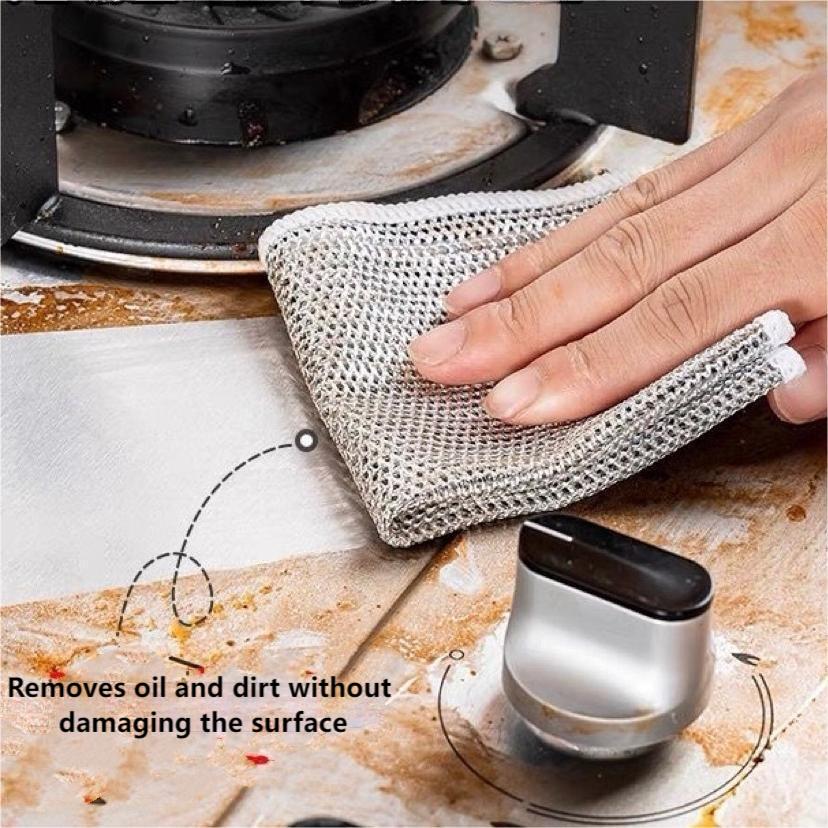 SupremeX Wire Dishwashing Rag (Pack of 5) - Elite Bazaar