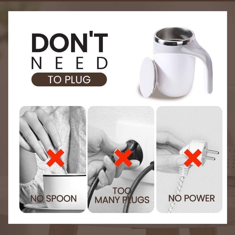 CafeCraft Auto Stir Mug - Elite Bazaar