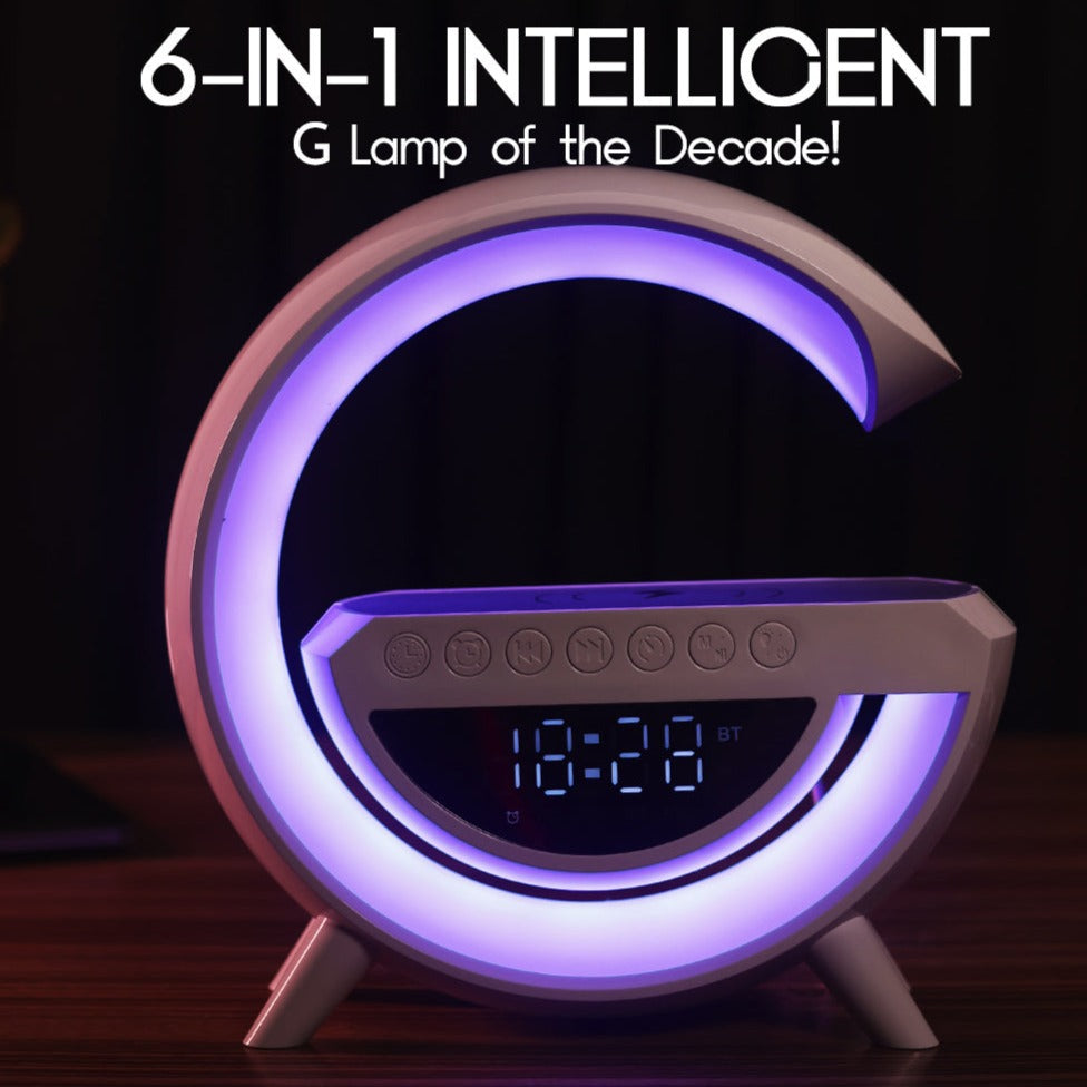 Intel Smart Glow® – Wireless Charger & BlueTooth Speaker - Elite Bazaar