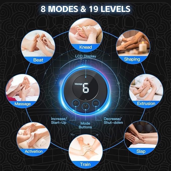 PulseSoothe Electric Foot Revitalizer - Wireless - Elite Bazaar