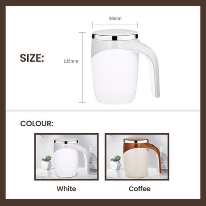 CafeCraft Auto Stir Mug - Elite Bazaar