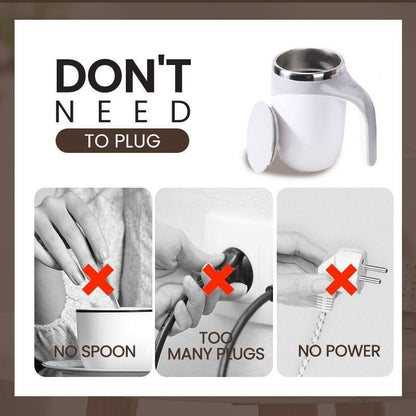 CafeCraft Auto Stir Mug - Elite Bazaar