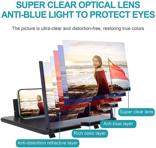 PristineVision™ 18 cm Dynamic Screen Amplifier - Elite Bazaar