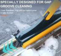 Magnus 3 In 1 Long Handle Tile Bristle Brush - Elite Bazaar