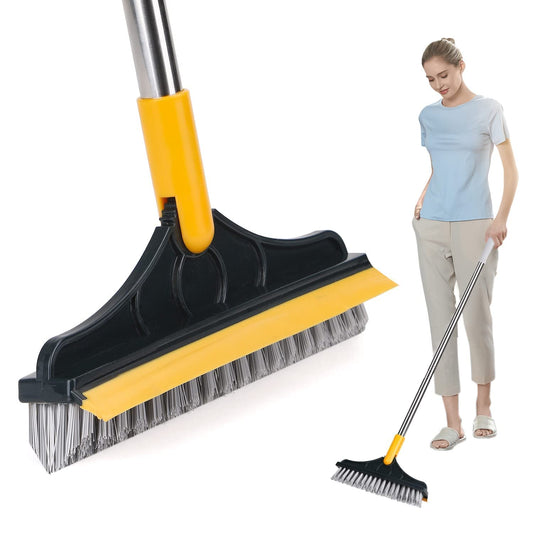 Magnus 3 In 1 Long Handle Tile Bristle Brush - Elite Bazaar